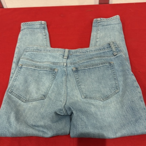 J. Crew Blue Skinny Jeans with Vintage-Inspired Fading - Picture 3 of 4